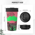 thumbnail image 3 of Fotbe Neon Desert Moon Printed Insulated Travel Coffee Mug Spill Proof Leak Proof Stainless Steel Coffee Tumbler Reusable Coffee Cups with Lids Thermos, 3 of 8
