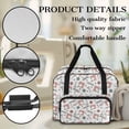 thumbnail image 5 of ZIATUBLE Sewing Machine Pattern Portable Padded Storage Sewing Tools Carrier Supply Organizer for Accessories Large Capacity Sewing Machine Cases Compatible with Most Sewing Machines, 5 of 7