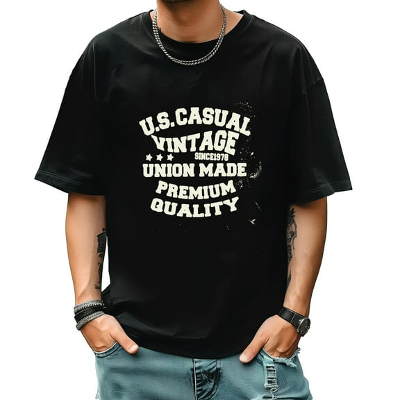 Men's Short Sleeve Graphic T shirt Collection Summer New Trend Sports Shirt Select