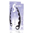 thumbnail image 1 of The 9's S-curved Silicone Anal Beads, 1 of 2