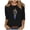 1-Black, variant on Cavosen Carnival Day 3/4 Sleeves Women's Shirts and Blouses Holiday Mardi Gras Crewneck Blouse Mask Graphic Print Tops Festival Stylish Shirts Loose Athletic T-Shirts Party Tuesday Pink L