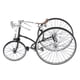 thumbnail image 1 of Modelo de Bicicleta de aleación Zulema Bicicleta antigua de triciclo Negro, 1 of 8