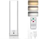 thumbnail image 1 of Luz debajo del gabinete con sensor de movimiento y control remoto, 3 temperaturas de color, luz LED para gabinete, recargable por USB-C, luz de mostrador regulable, luz de noche inalámbrica, 1 of 5