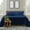 Royal Blue, variant on Cosy House Collection Luxury Bamboo Duvet Cover Set 3-Piece - Ultra Soft Bedding - Zippered Comforter Protector, Includes 2 Pillow Shams - Full/Queen - White