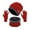 Red Deals, variant on Limited Time Deal Iumwxz Winter Warm Plus Fleece Thick Hat Scarf Scarf Solid Color Screen Gloves Three-piece Adult Wholesale The Big Save Gifts for Men
