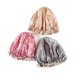 thumbnail image 3 of Juego de 3 gorros de ducha impermeables para mujer, gorros de baño reutilizables de doble capa con forro de PEVA., 3 of 5