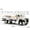 White B, variant on 1:50 Alloy Model Truck Engineering Vehicle Excavator Bulldozer Head Dumper Crane Tanker Garbage Truck Toys For Children's Gifts