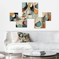 thumbnail image 2 of Designart "Boho Pastels A Pastel Artwork II" Minimalism Metal Art Print Set, 2 of 5