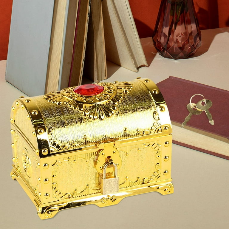 GUOOL Adventurous Treasure Box Pirate Treasure Box Props