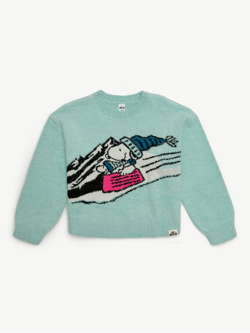 Justice x Snoopy Girls Collab Sweater, Sizes XS - XLP - Walmart.com