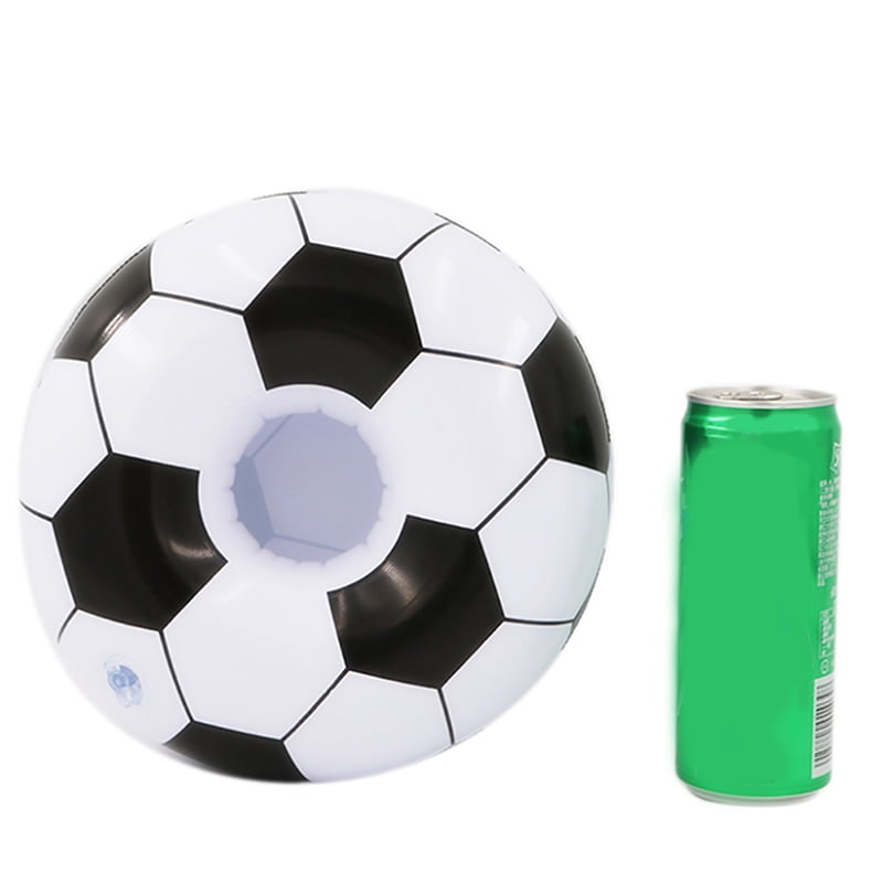 Inflatable Football Coasters Water Cup Holder Floating Drink Swim Pool Ins  rs 