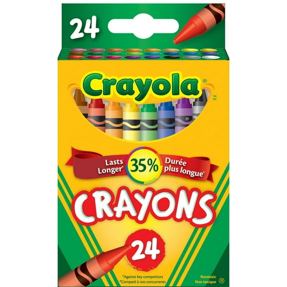 Crayola - Crayons de couleur - 24 ct