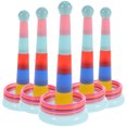thumbnail image 1 of 5 Sets Ring Toss Game Toys Children Educational Plaything Throwing Hoops Toy, 1 of 9