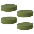 thumbnail image 4 of 4pcs Round Floral Foams Blocks Green Flower Foams Bricks Florist Blocks, 4 of 8