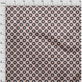 thumbnail image 3 of oneOone Georgette Viscose Navy Blue Fabric Floral Block Craft Projects Decor Fabric Printed By The Yard 42 Inch Wide, 3 of 4