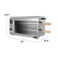 thumbnail image 2 of Brazilian Flame 2-Skewer Brazilian Rotisserie Electric Grill in Silver, 2 of 15