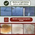 thumbnail image 5 of Marble Polishing Powder – 4 oz | Removes Light Etching from Acid Damage in Under 2 Minutes | For Marble, Limestone, Travertine & Other Calcite Stones | Easy to Use, No Tools Required, 5 of 7