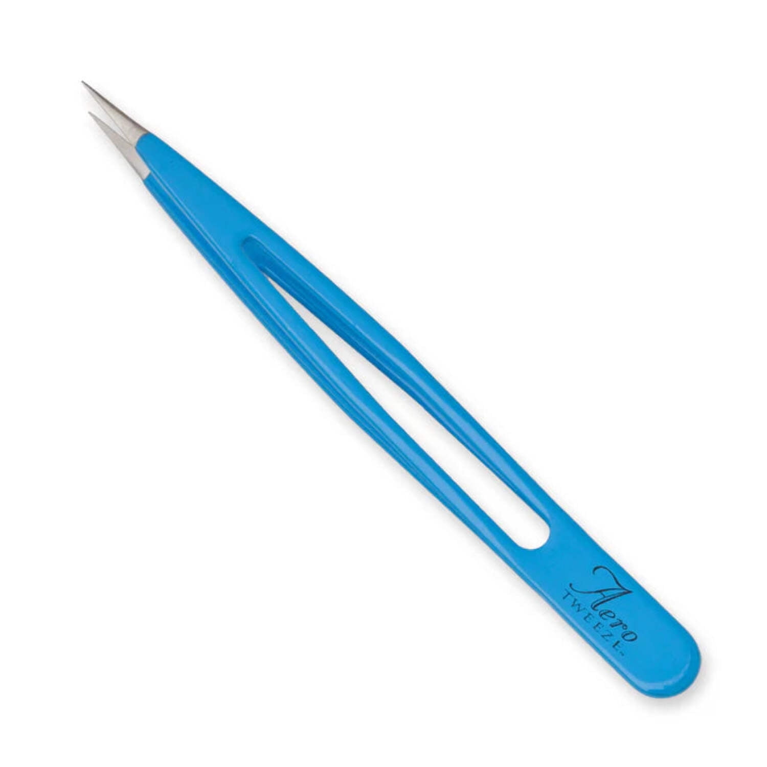 ULTRA Accents Aero Tweeze Extra Pointed Tip Stainless Steel Tweezer - Dark Pink #4862