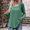 *Green, variant on ClodeEU Womens Square Neck Pleated Tunic Blouse, Fall Long Sleeve T Shirts,Soft Casual Loose Fit Tee Tops Green,Womens Plus M
