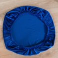 thumbnail image 2 of yuksok Soft Velvet Stretch Wedding Dining Room Chair Seat Cover Blue, 2 of 5