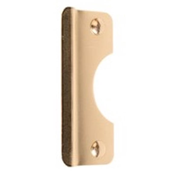 Brass Plated Steel Out-Swinging Latch Guard Plate