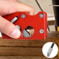 thumbnail image 1 of FUTUREORYY Manual Planer Cutter Head Plated Silver Woodworking Edge Banding Trimmer for Smooth Chamfer Replacement, 1 of 8