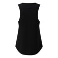 thumbnail image 6 of SNKSDGM Female Womens Tank Tops Fitted Cropped Racerback Tank Tops for Women Built in Bra Womens Summer Casual Tank Tops Sleeveless T-Shirts Tank Tops Xl, 6 of 7