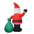 thumbnail image 2 of Inclusive Christmas Asian Santa Inflatable - 6 ft. *New*, 2 of 3
