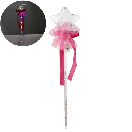 

HLONK Light-up Magic Ball Wand Glow Stick Witch Wizard LED Magic Wands Rave Toy Great For Birthdays Princess Costume Halloween;Light-up Magic Ball Wand LED Glow Stick For Birthdays Prince