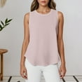 thumbnail image 2 of Women Sleeveless Shirt Casual Comfortable Stretchy Top for Everyday Wear Versatile Tank Blouse for Any Occasion, 2 of 5