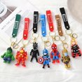 thumbnail image 2 of Marvel Avengers Keychain Collection - Iron Man, Hulk, Thor, Captain America, Spider-Man Figures - Handcrafted Office Accessories for Fans, 2 of 5