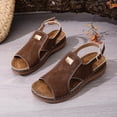 thumbnail image 6 of Xucatan Breathable Low Heel Sandals for Women, Padded Arch Support Footwear, Versatile Daily Outdoor Walking Shoes Gift, 6 of 9