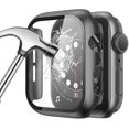 thumbnail image 3 of Cristal + cubierta para funda de Apple Watch de 45mm, 41mm, 44mm, 40mm, 42mm y 38mm, accesorios para iWatch, Protector de pantalla para Apple watch serie 3, 4, 5, 6, SE, 7, 3 of 4