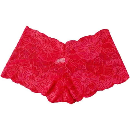 Bigersell High Cut Underwear Women Clearance Boy Shorts Underwear Women Period Panty Style P-659 Spandex Thong Panties G String Thongs Ladies Briefs High Waist Women s Panties Red L