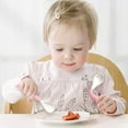 thumbnail image 5 of Learn to eat tableware-elbow soft spoon children's tableware twist spoon fork., 5 of 5