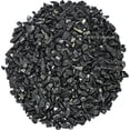 thumbnail image 2 of Black Agate Crystal Chips - Healing Crystals Tumbled Chips Gemstone Beads (1000+ Carat), 2 of 5