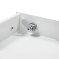 thumbnail image 4 of Dwellnix 15 Inch Under Desk Mounted Sliding Pull out Drawer Keys Office WhiteUSA, 4 of 7