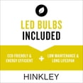 thumbnail image 4 of 52 Inch 5 Blade Ceiling Fan-Chalk White Finish Hinkley Lighting 903352Fcw-Lia, 4 of 22