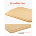 thumbnail image 4 of VEVOR Noodle Board Stove Cover, Stove Top Cover Board for Gas Burner & Electric Stove,Bamboo Wood Cutting Board with Juice Grooves,RV Stovetop/Kitchen Sink Cover,Natural, 4 of 9