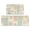 Pioneer Flower Floral, variant on Pioneer Flower Floral Print Pattern Kitchen Rugs Sets Of 2, Anti Fatigue Non Slip Washable Floor Mats for Kitchen Sink Laundry, 17X30 Inch 17X47 Inch