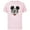 Soft Pink, variant on Disney Mickey Mouse Class of 2023 Graduation Sunglasses - Short Sleeve Cotton T-Shirt for Adults - Customized-White
