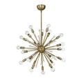 thumbnail image 6 of Galea 24-Light Chandelier in Warm Brass, 6 of 7