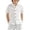 White, variant on TIREOW Kids Boys Short Sleeve Dress Shirt Solid Color Button Down Shirt Summer Comfortable Casual Shirt Tops
