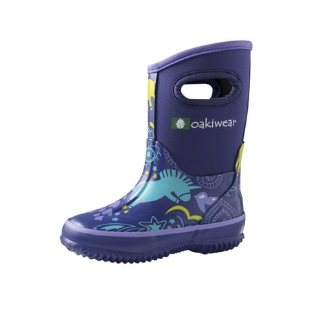 Oakiwear - Children's Neoprene Rain/Snow Boots, Purple
