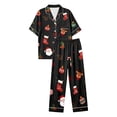 thumbnail image 6 of TGPMGRZ Women's Christmas Pajamas Set Long Sleeve Comfort Fit Matching Set, 6 of 7