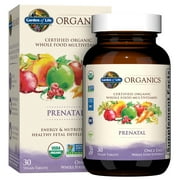 Garden of Life mykind Organics Prenatal Once Daily Multi 30 Organic Tablet