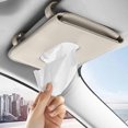 thumbnail image 1 of PU Leather Car Visor Tissue Holder Car Tissue Organizer Box Paper Towel Holder Car Napkin Holder For Sun Visor Seat Back, 1 of 5