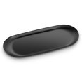 thumbnail image 1 of 1pcs Assiette Ovale de Rangement en Acier Inoxydable - Assiette Ovale Or Grande Taille 23*9.5, 1 of 4