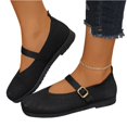 thumbnail image 2 of Willtoo Women's Mary Jane Flats Comfortable Dressy Ballet Flats Casual Round Toe Slip On Washable Knitted Fabric Office Work Woman Shoes, 2 of 5