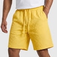 thumbnail image 2 of Admvng Mens Shorts Big & Tall Drawstring Elastic Waist Workout Shorts for Summer Casual Running, 2 of 5